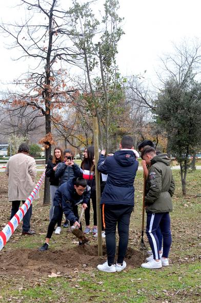 Participantes. Plantación de Árboles en el Arroyo de la Vega
