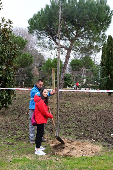 Participantes. Plantación de Árboles en el Arroyo de la Vega