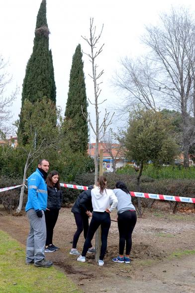 Participantes. Plantación de Árboles en el Arroyo de la Vega