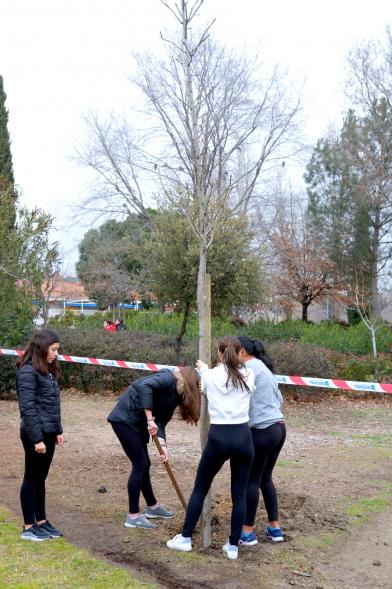 Participantes. Plantación de Árboles en el Arroyo de la Vega