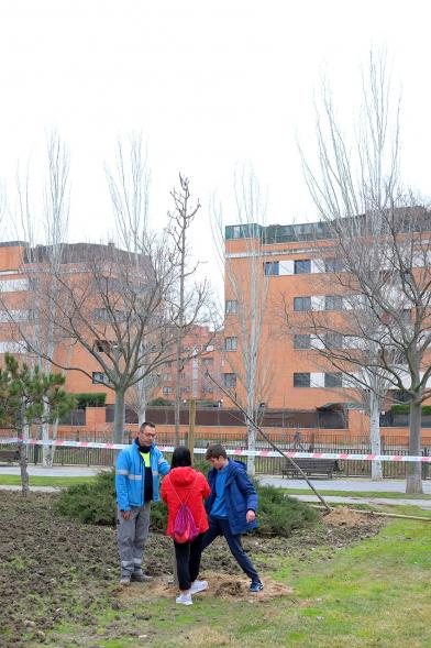 Participantes. Plantación de Árboles en el Arroyo de la Vega