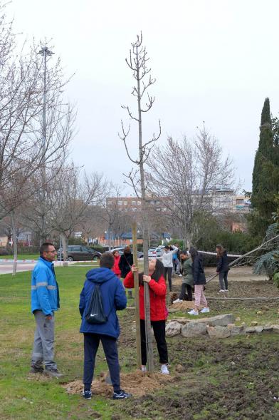 Participantes. Plantación de Árboles en el Arroyo de la Vega