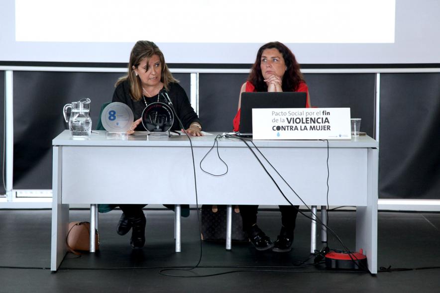 Plenario de Mujer e Igualdad de Oportunidades -  Imagen de las ponentes.
