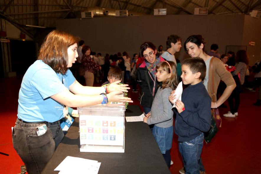 IIIer Plenario Infantil - Votación de los niños.