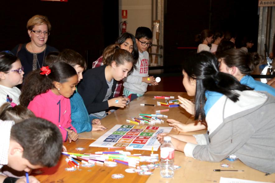 IIIer Plenario Infantil - Mesa de actividades infantiles.