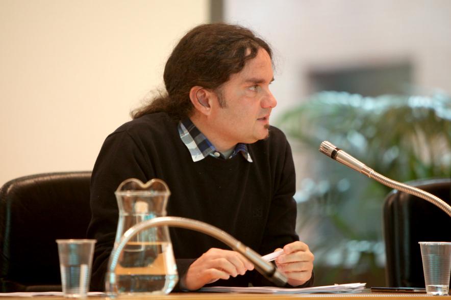 Concejal por Podemos Eduardo Andradas