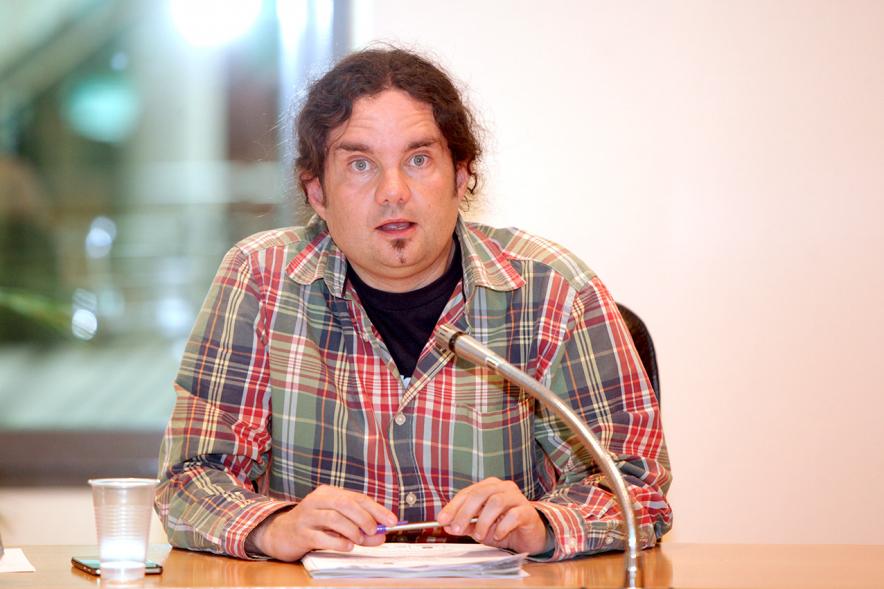 Concejal por Podemos Eduardo Andradas