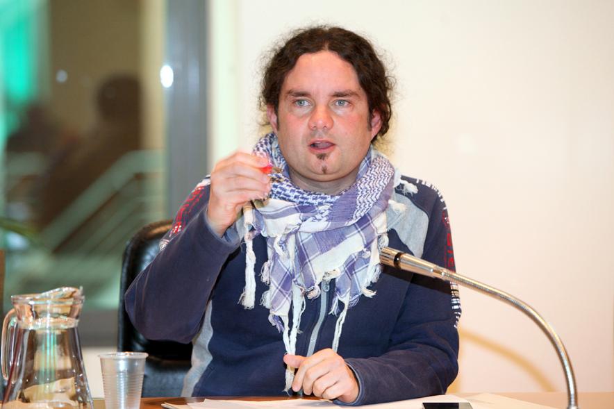Concejal por Podemos Eduardo Andradas