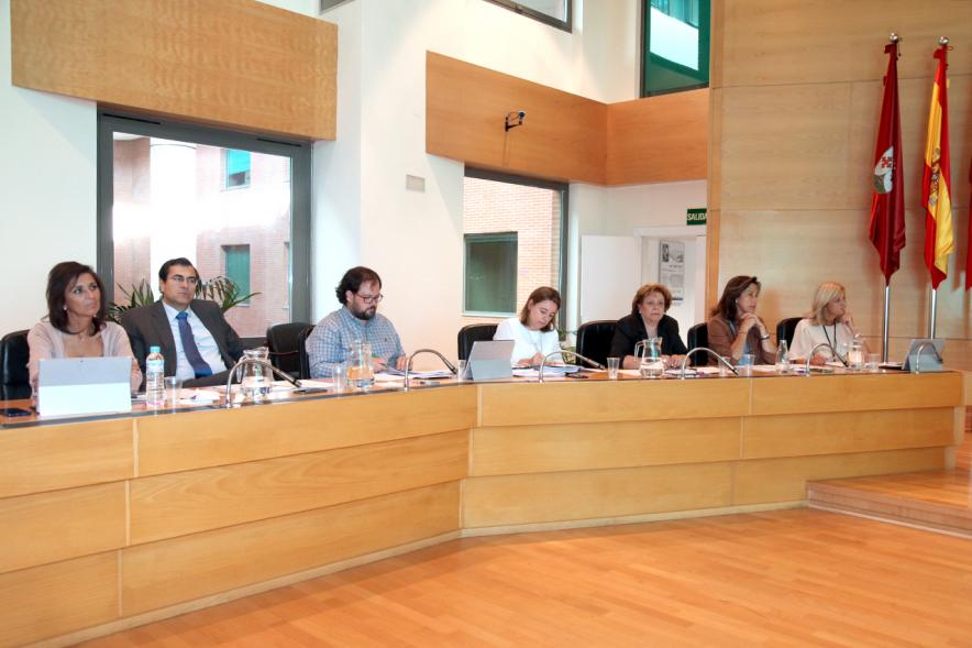 Concejales del PP durante el pleno
