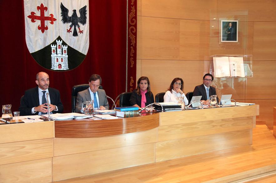 Junta de Gobierno Municipal durante el pleno