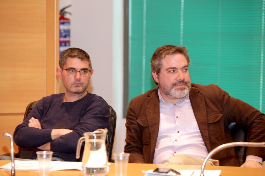 Concejales del PSOE en un momento de la sesión