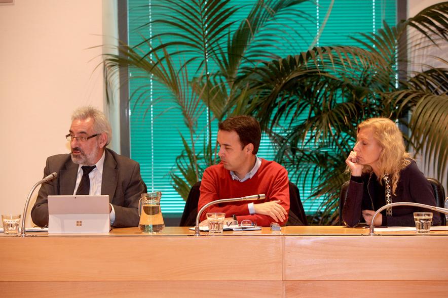 Concejales de Ciudadanos durante el pleno
