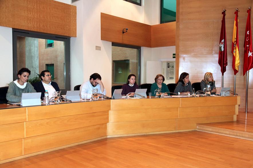 Concejales del PP durante el pleno