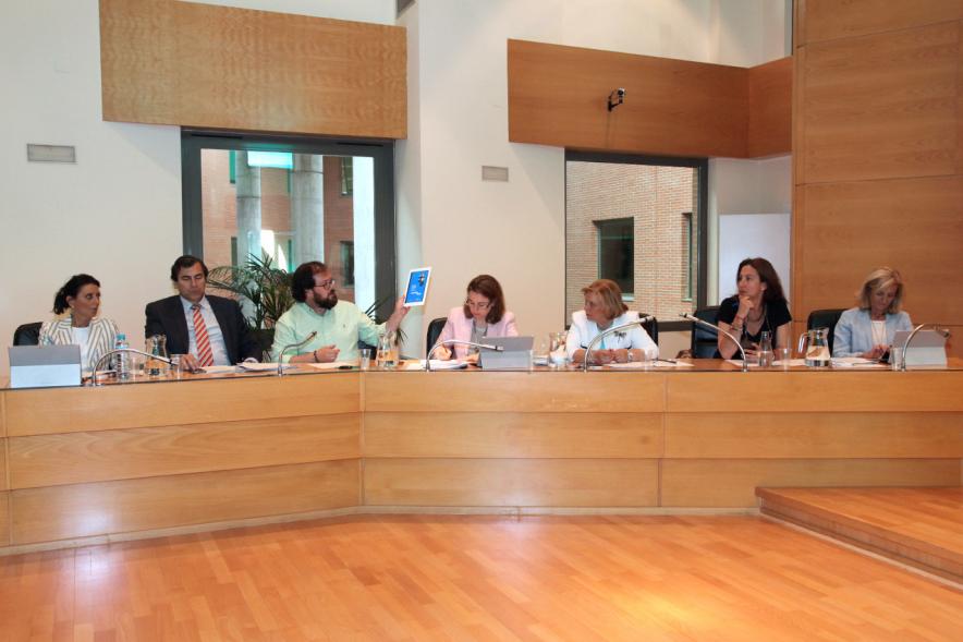 Concejales del PP durante el pleno