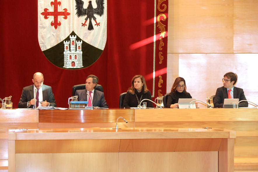 Junta de Gobierno Municipal durante el pleno