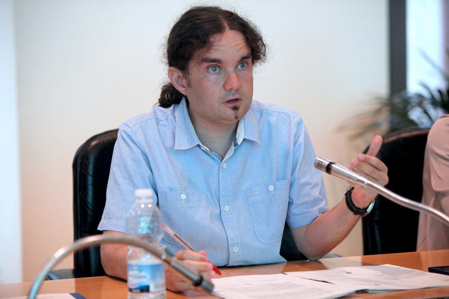 Concejal por Podemos Eduardo Andradas