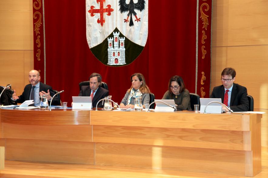 Junta de Gobierno Municipal durante el pleno