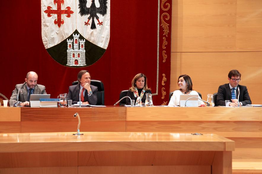 Junta de Gobierno Municipal durante el pleno