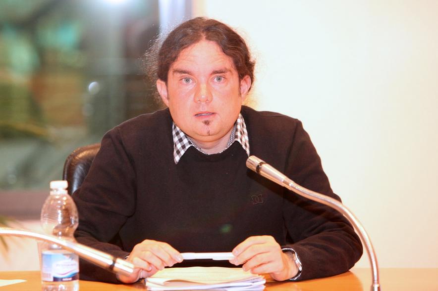 Concejal por Podemos Eduardo Andradas