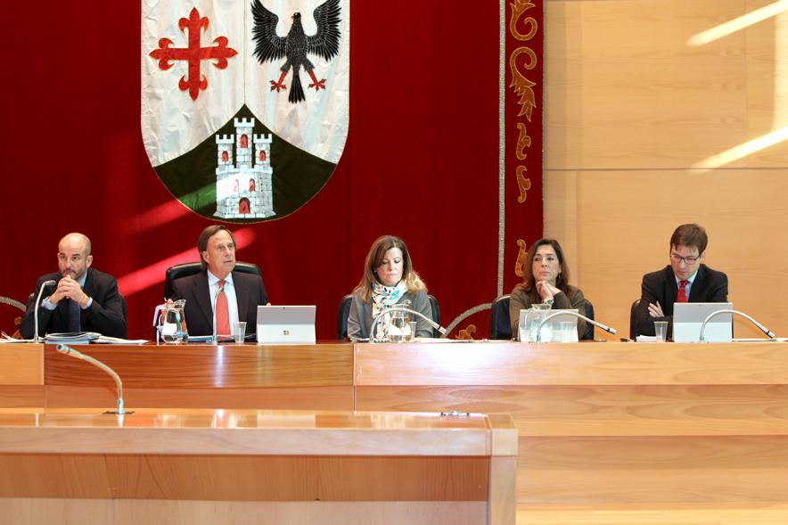 Junta de Gobierno Municipal durante el pleno