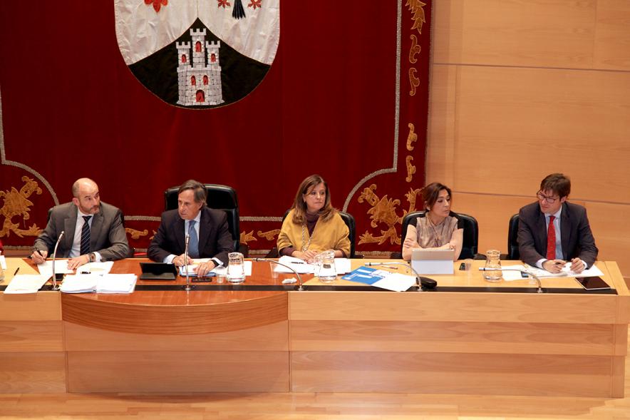 Junta de Gobierno Municipal durante el pleno
