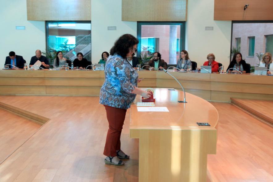 Sorteo durante el pleno
