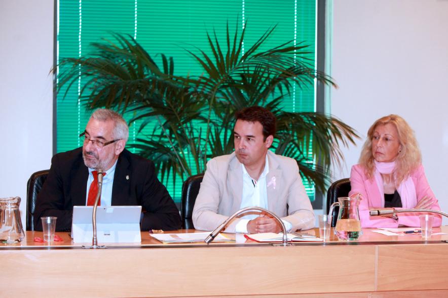 Concejales de Ciudadanos durante el pleno