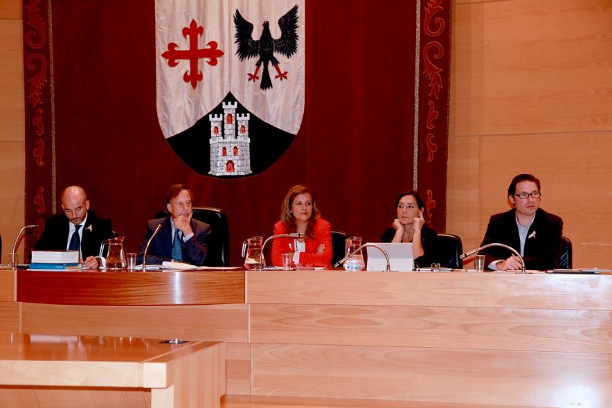 Junta de Gobierno Municipal durante el pleno