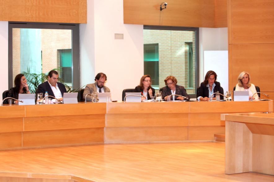 Concejales del PP durante el pleno
