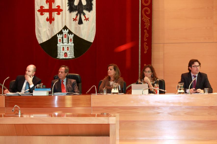 Junta de Gobierno Municipal durante el pleno