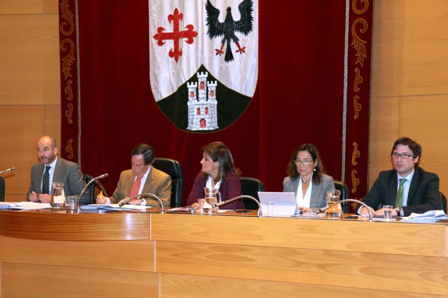Junta de Gobierno Municipal durante el pleno