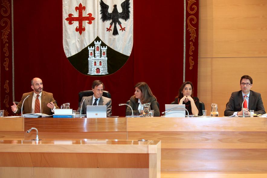 Junta de Gobierno Municipal durante el pleno