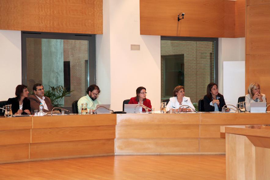 Concejales del PP durante el pleno