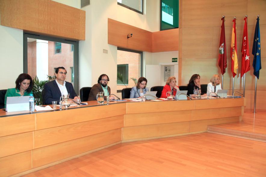 Junta municipal durante el pleno