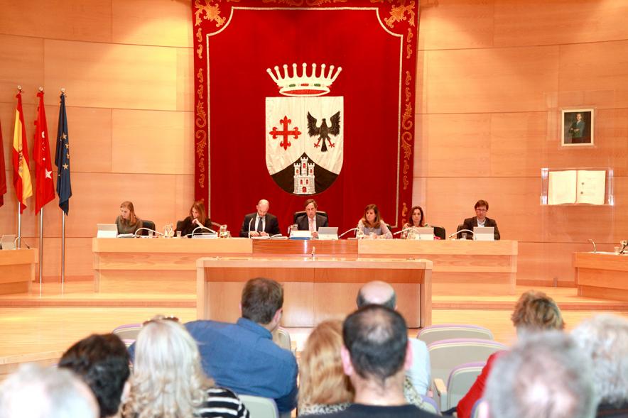 Junta de Gobierno Municipal durante el pleno