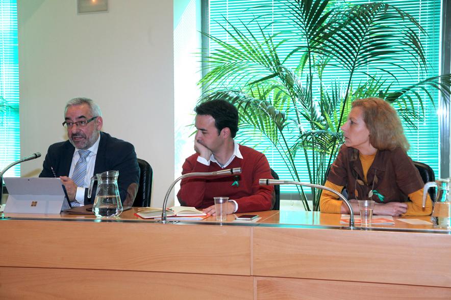 Concejales de Ciudadanos durante el pleno