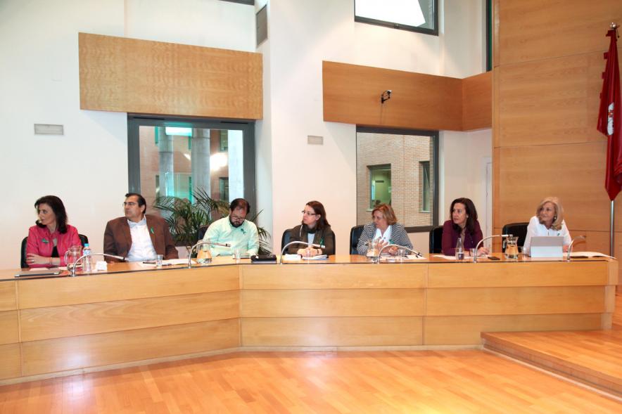 Concejales del PP durante el pleno