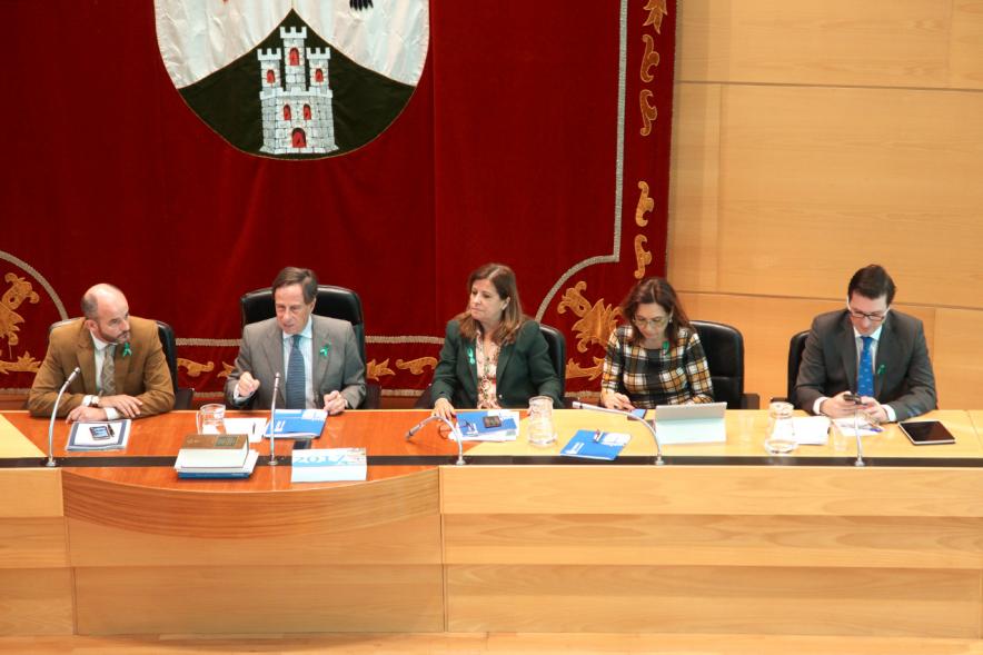 Junta de Gobierno Municipal durante el pleno