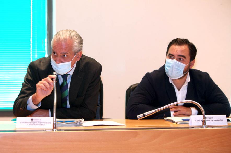 Concejales de VOX durante el pleno