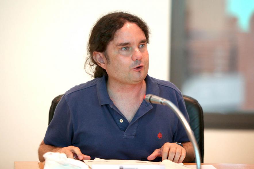 Concejal por Podemos Eduardo Andradas