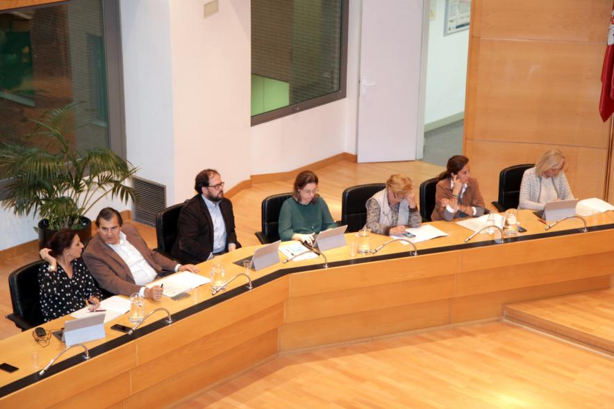 Concejales del PP durante el pleno