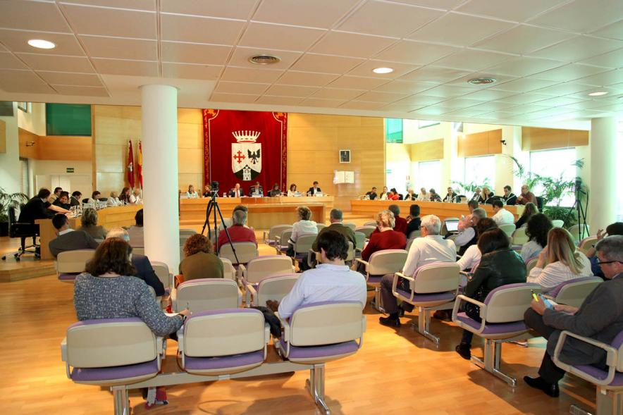 Vista general del Pleno Municipal Ordinario 30/04/2019