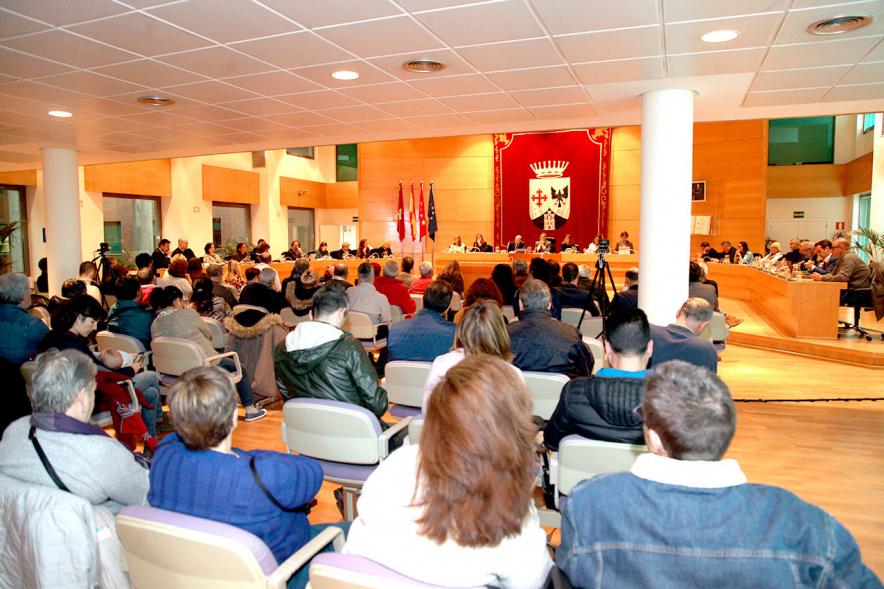 Asistentes al pleno