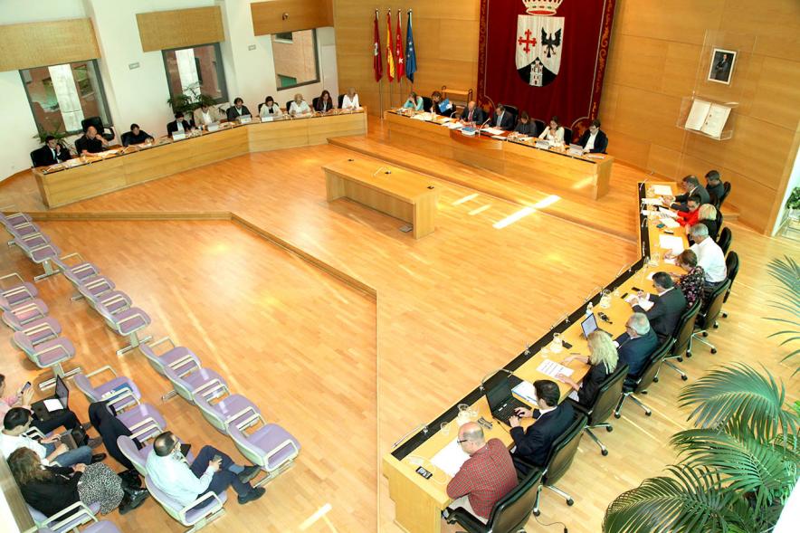Vista general del Pleno Municipal Ordinario 30/04/2019 