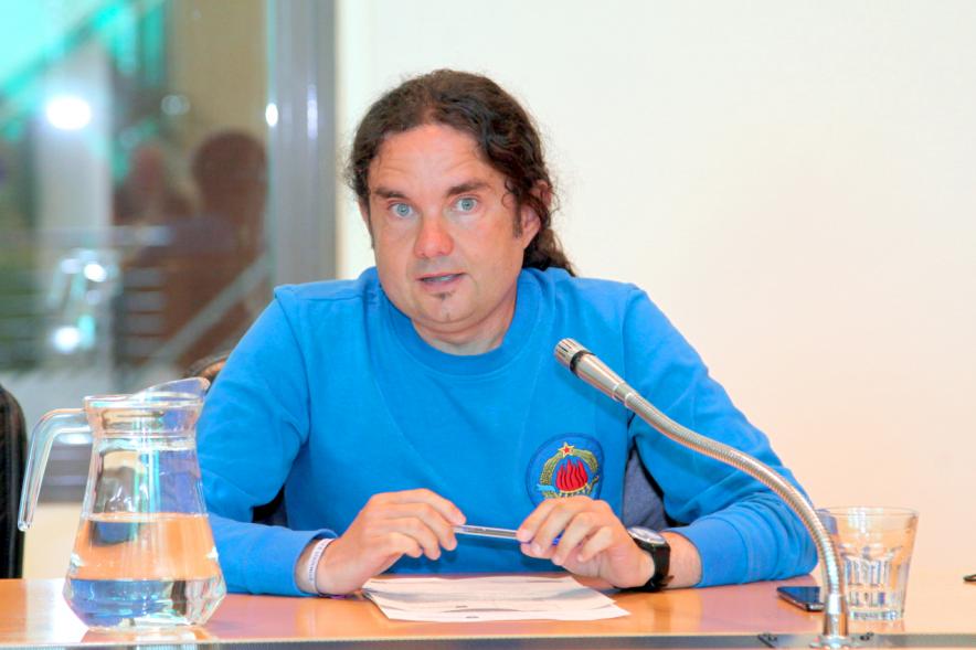 Concejal por Podemos Eduardo Andradas