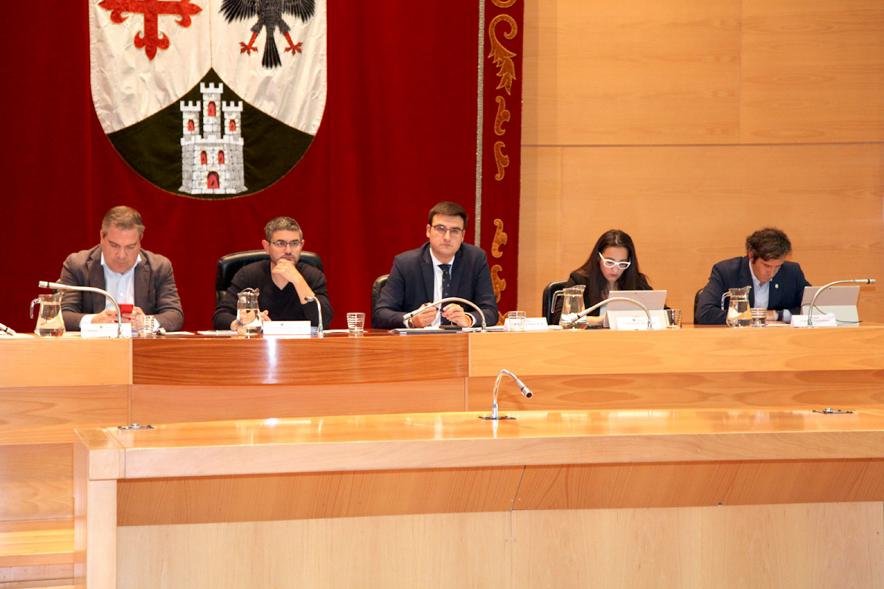 Junta de Gobierno Municipal durante el pleno
