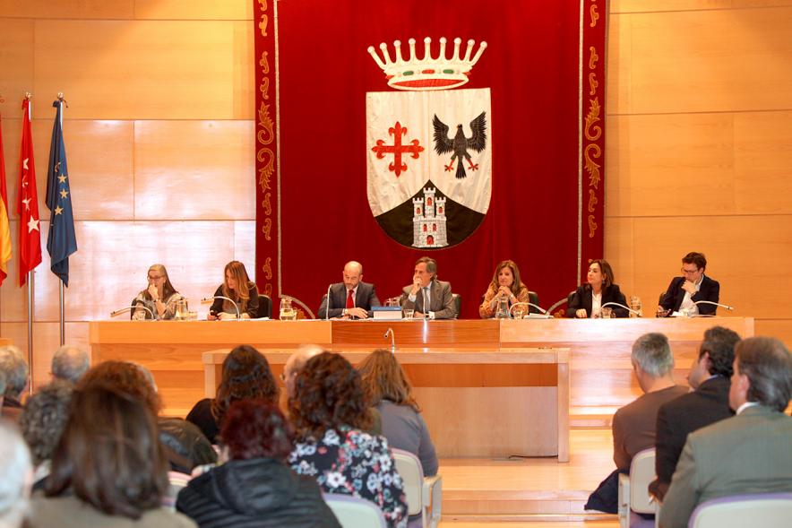 Junta de Gobierno Municipal durante el pleno