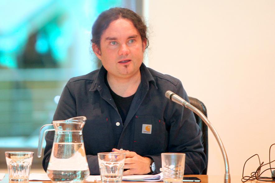 Concejal por Podemos Eduardo Andradas