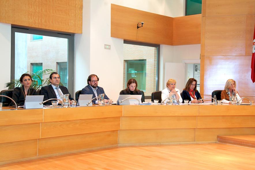 Concejales del PP durante el pleno