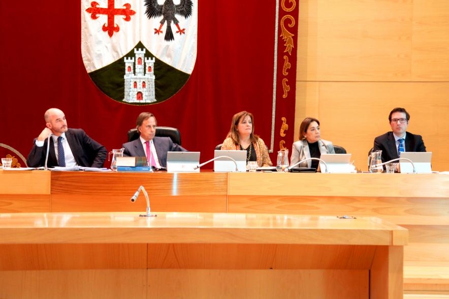 Junta de Gobierno Municipal durante el pleno